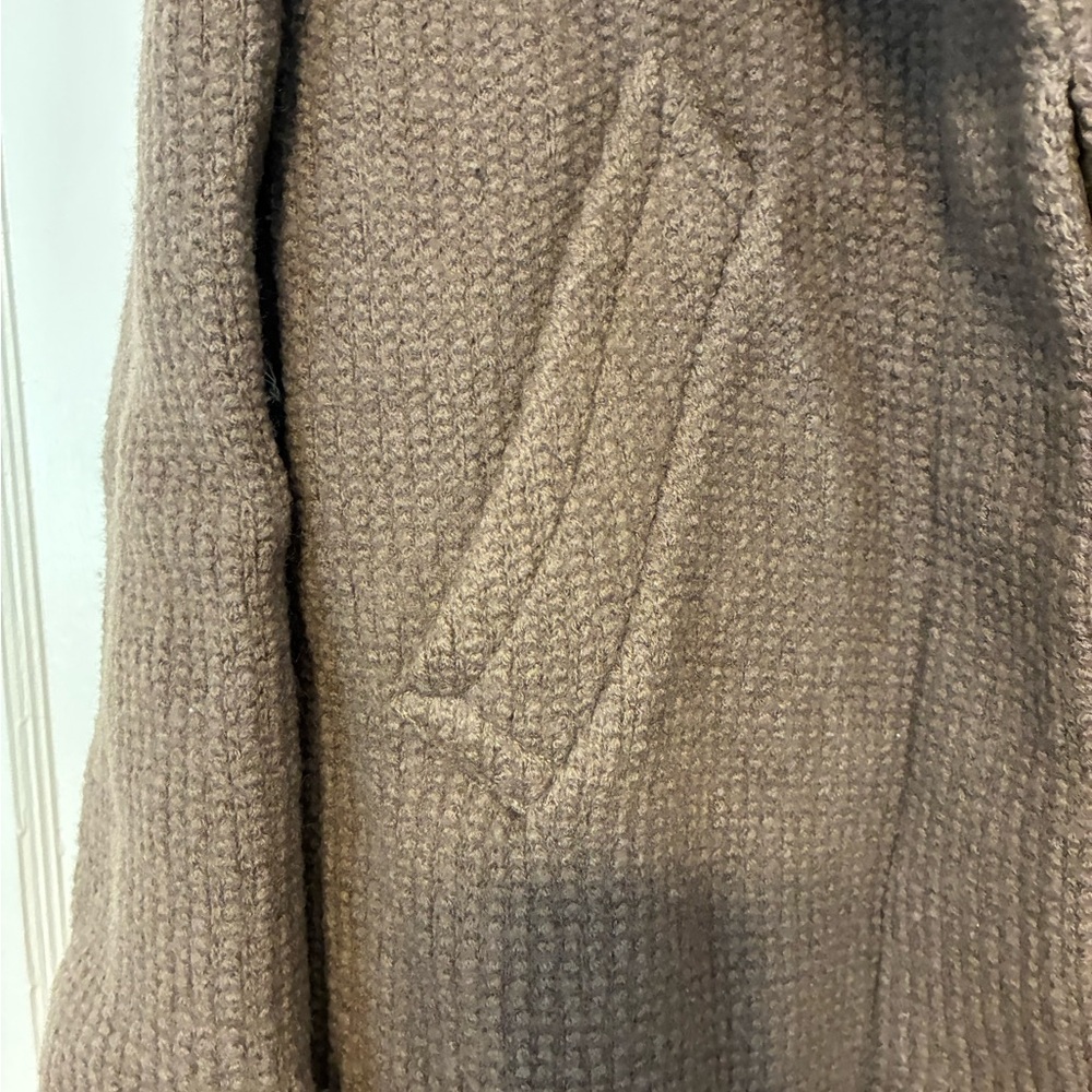 SEE BY CHLOE BROWN WOOL COAT SZ 8 - Picture 2 of 8